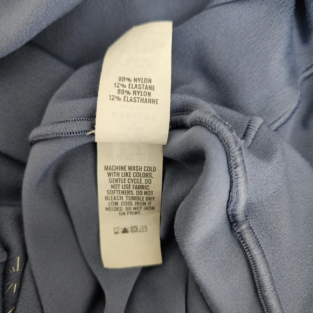 Offline Aerie Real Me 7/8 Legging Blue High Rise Yoga Workout Pants Medium - Picture 5 of 6